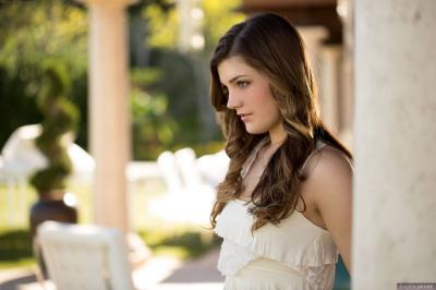 Американская студентка показала бритую киску